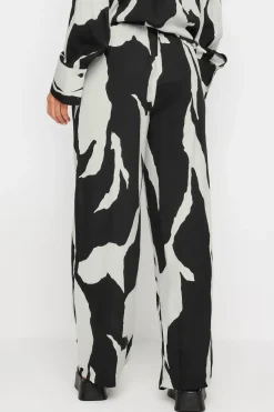 Petite Mono Print Trousers