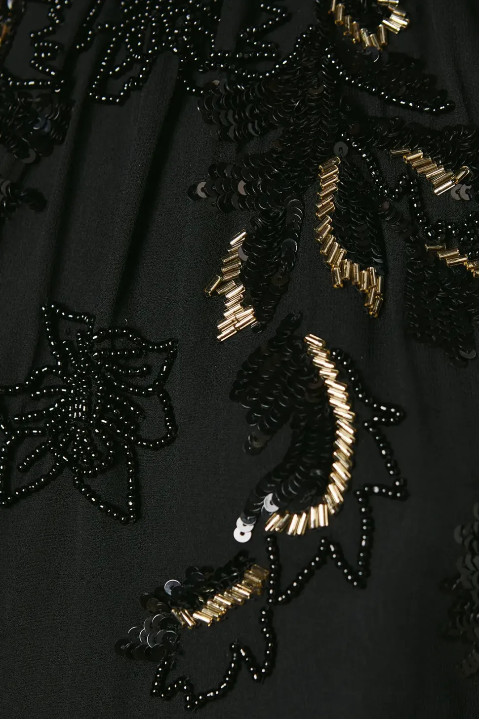 Petite Occasion Embellished Halter Maxi Dress