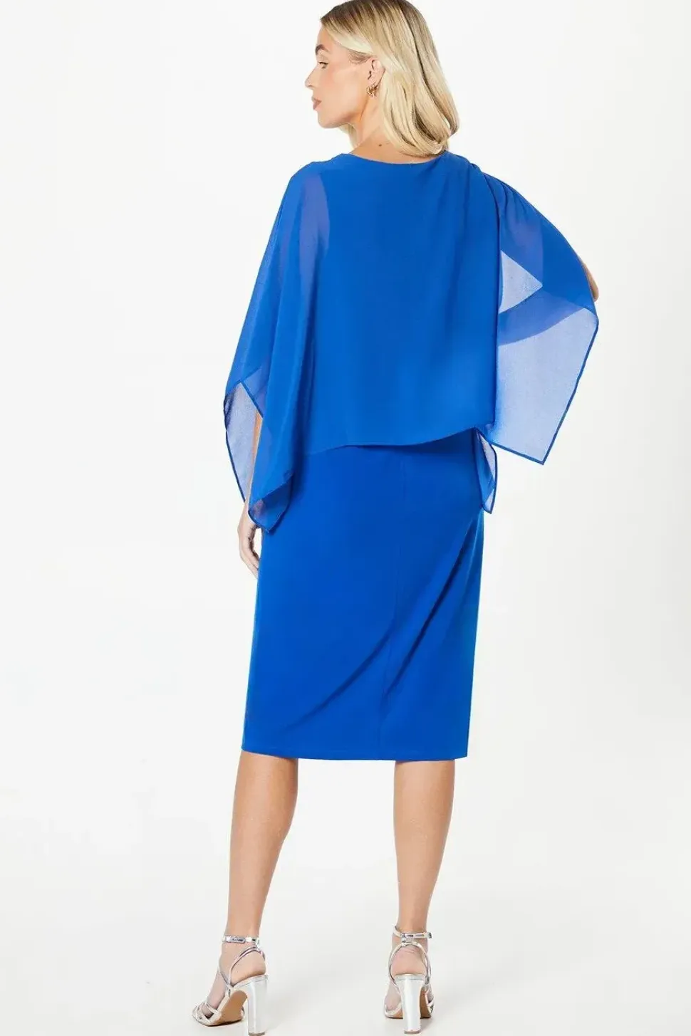 Petite Occasion Hotfix Overlay Jumpsuit