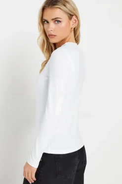 Petite 2 Pack Fitted Long Sleeve Tops