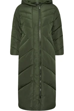 Petite Padded Maxi Coat