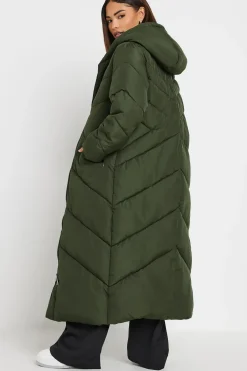 Petite Padded Maxi Coat