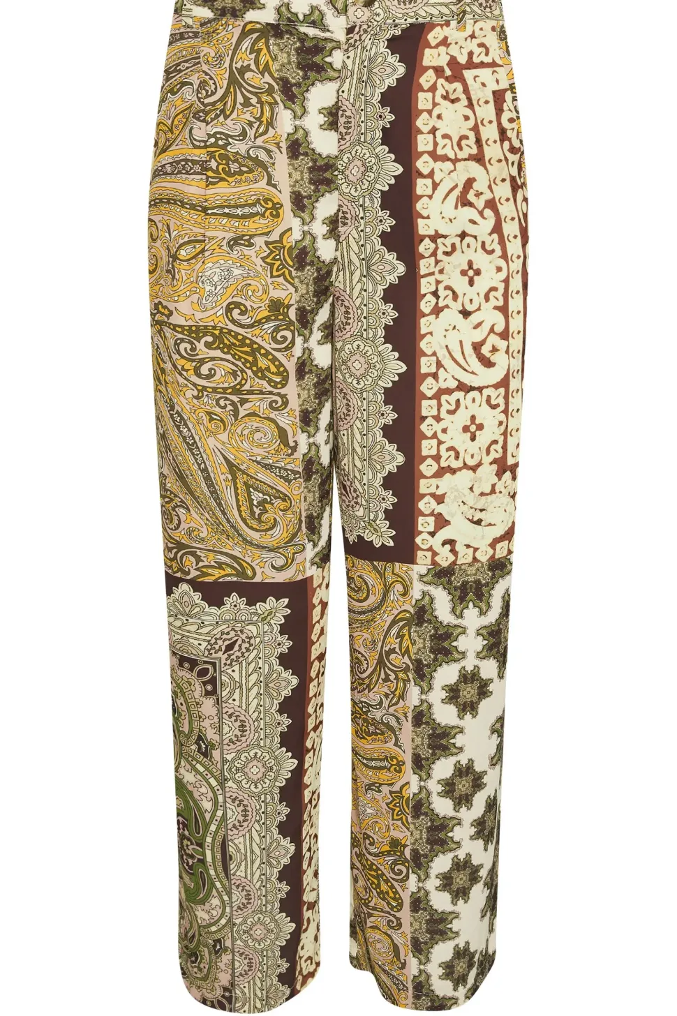 Petite Patchwork Trousers