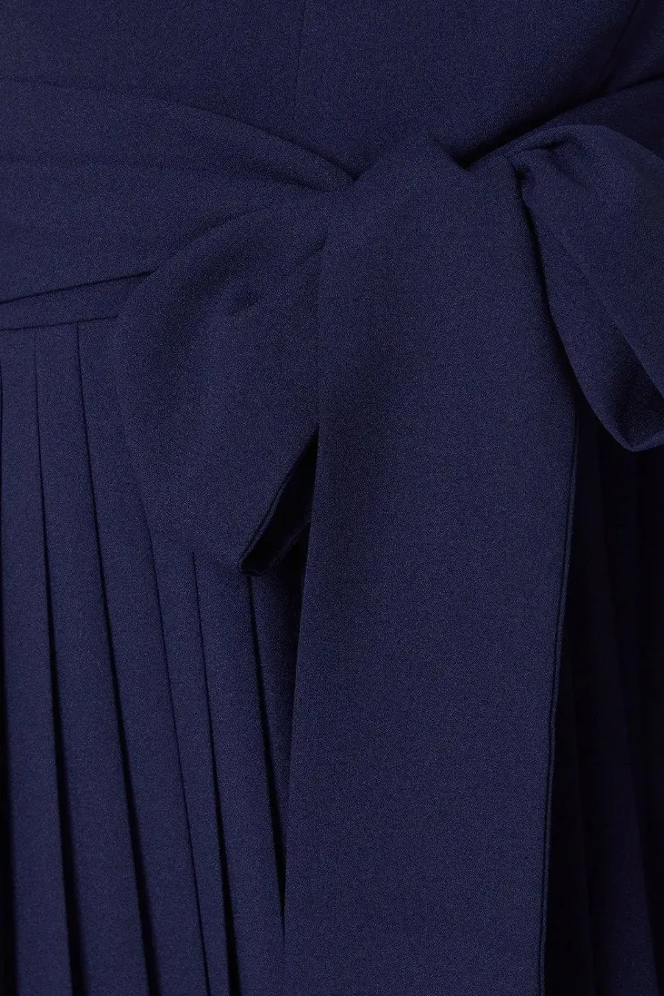 Petite Pleated Wide Leg Sleeveless Jumpsuit