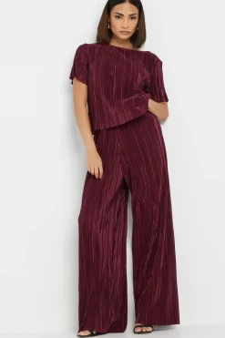 Petite Plisse Trousers