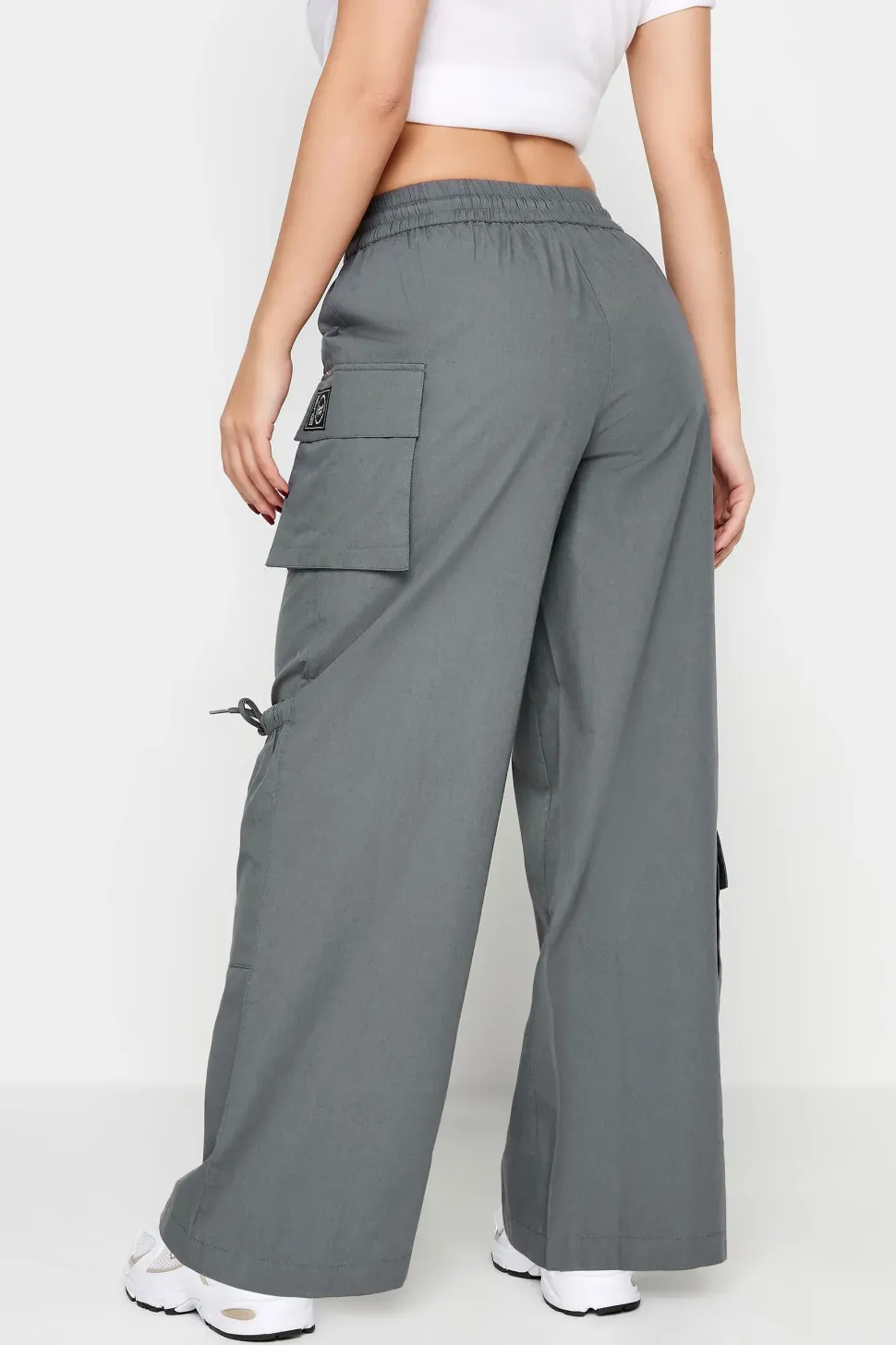 Petite Pocket Detail Cargo Trousers