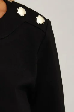Petite Pocket Detail Ponte Shift Dress