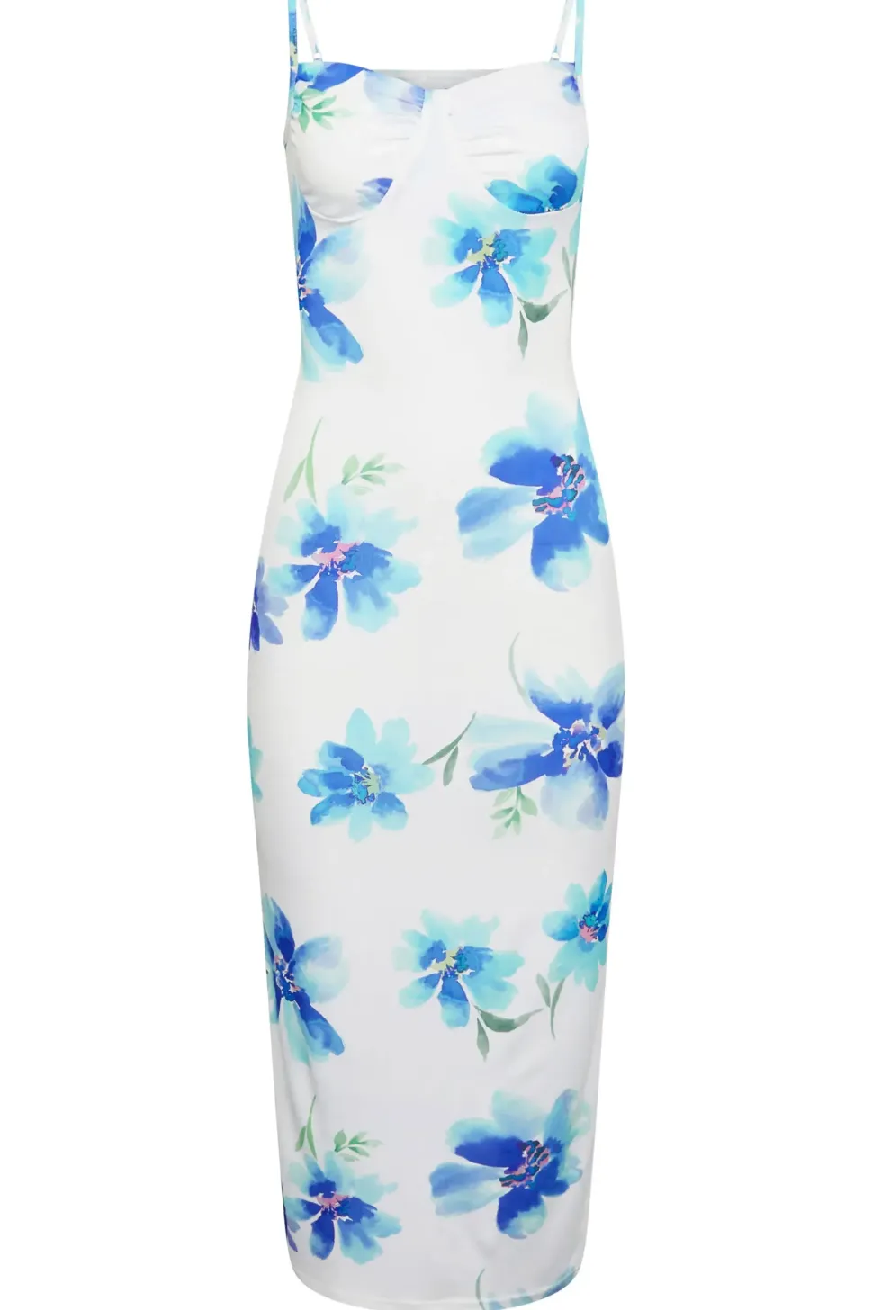Petite Printed Maxi Slip Dress
