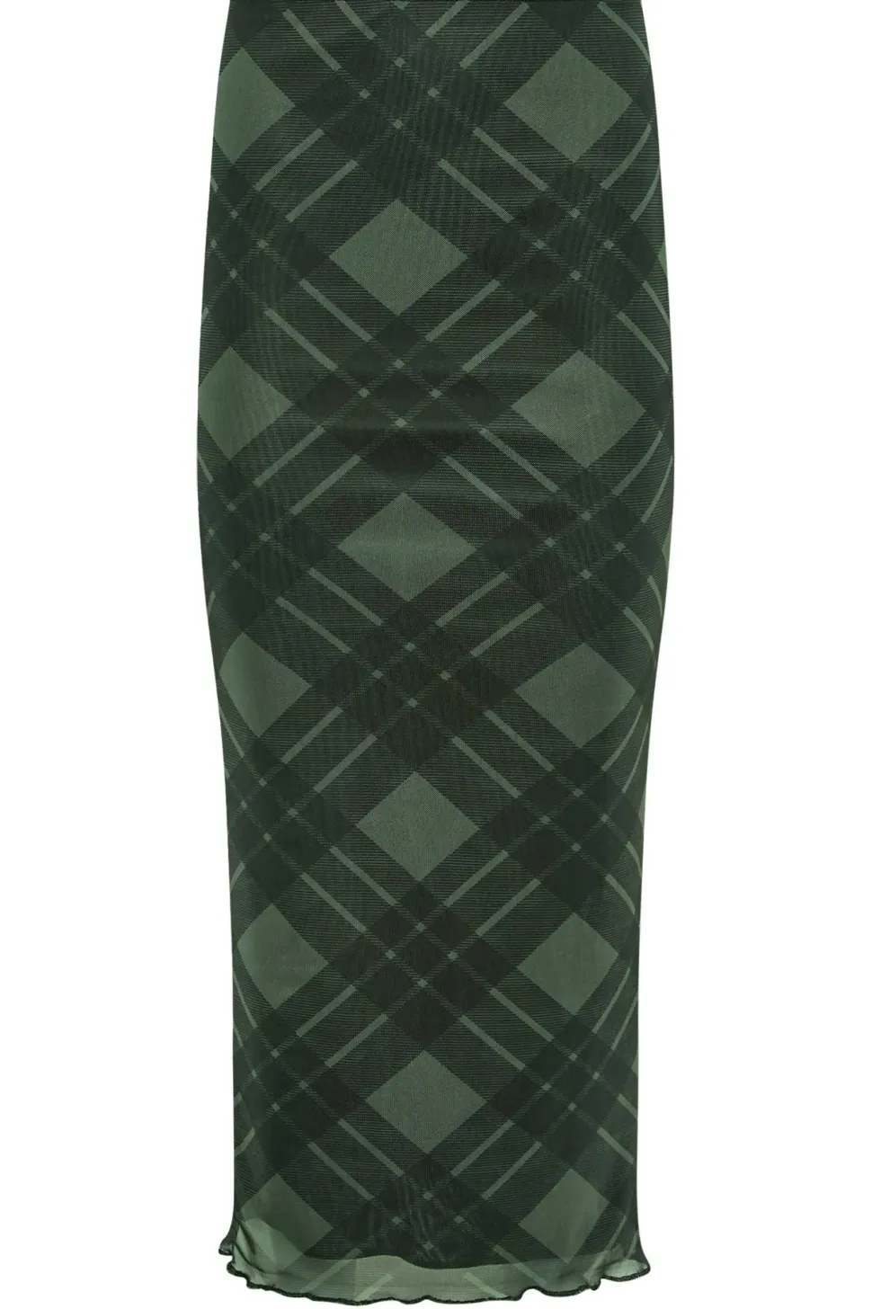 Petite Printed Mesh Maxi Skirt