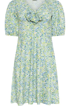 Petite Printed Mini Dress