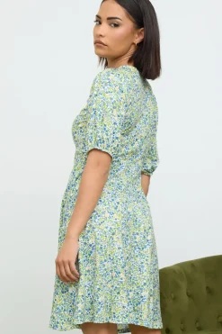 Petite Printed Mini Dress