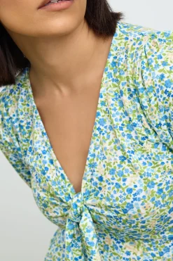 Petite Printed Mini Dress