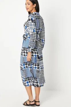 Petite Printed Shirt Dress