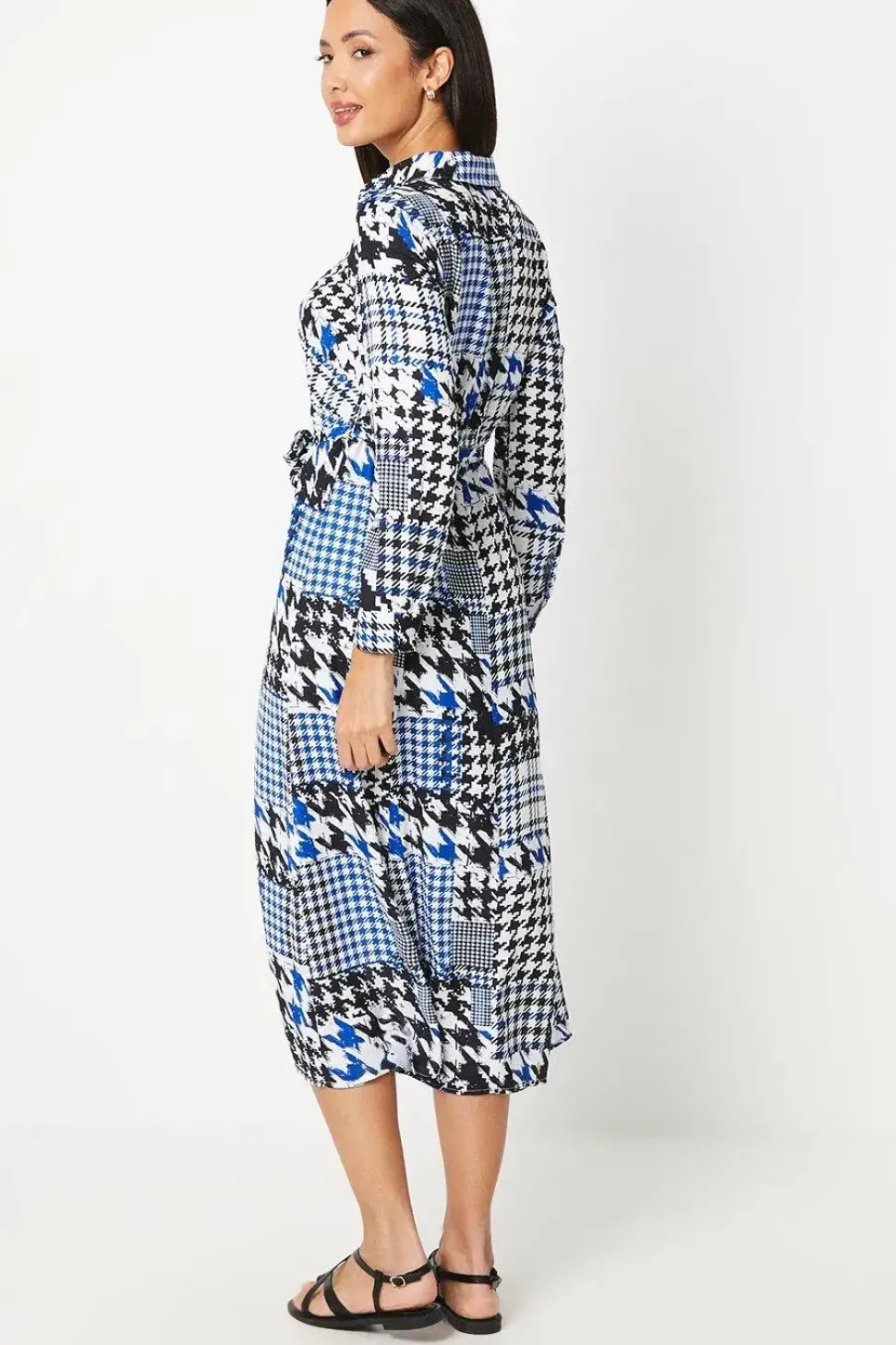 Petite Printed Shirt Dress