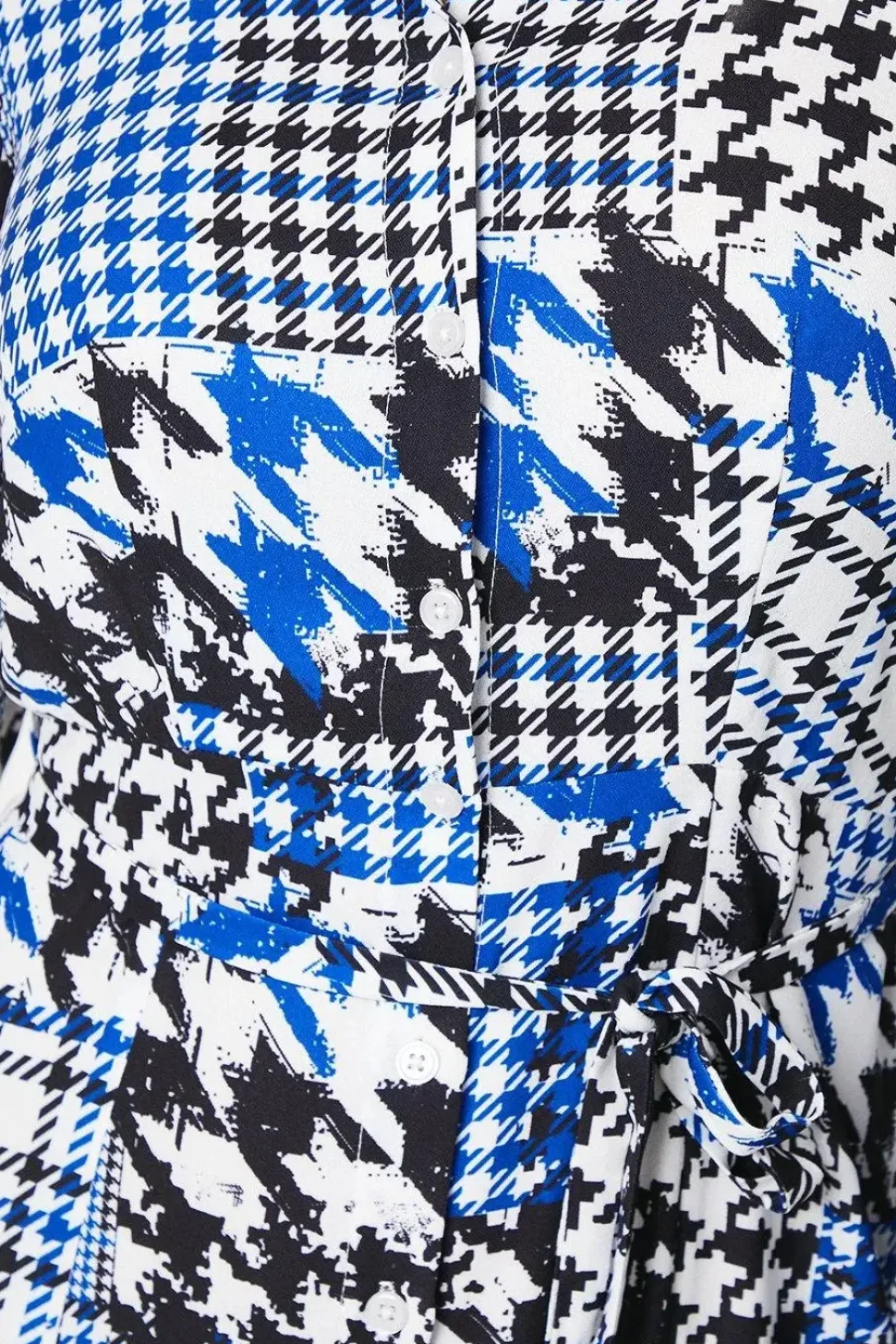 Petite Printed Shirt Dress