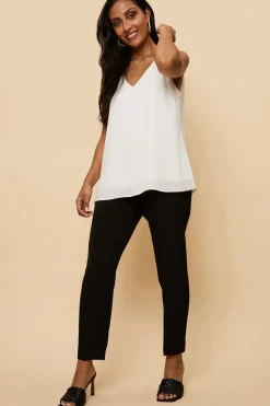 Petite Pull On Trousers