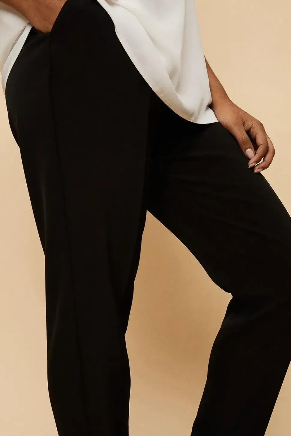 Petite Pull On Trousers