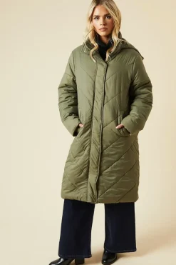 Petite Quilted Coat