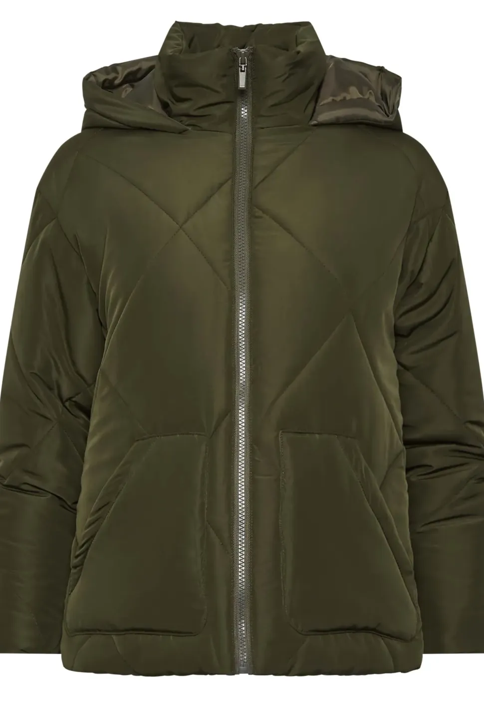 Petite Quilted Puffer Jacket