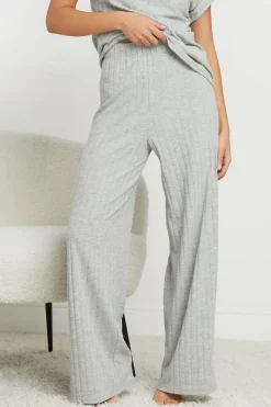 Petite Ribbed Trousers