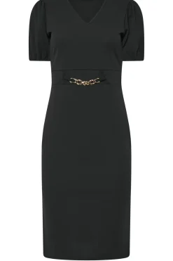 Petite Scuba Midi Dress