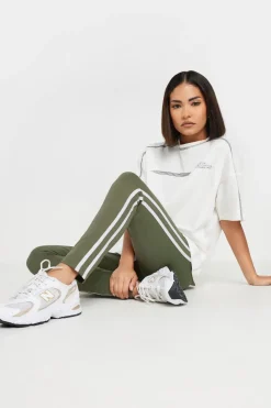 Petite Side Stripe Leggings
