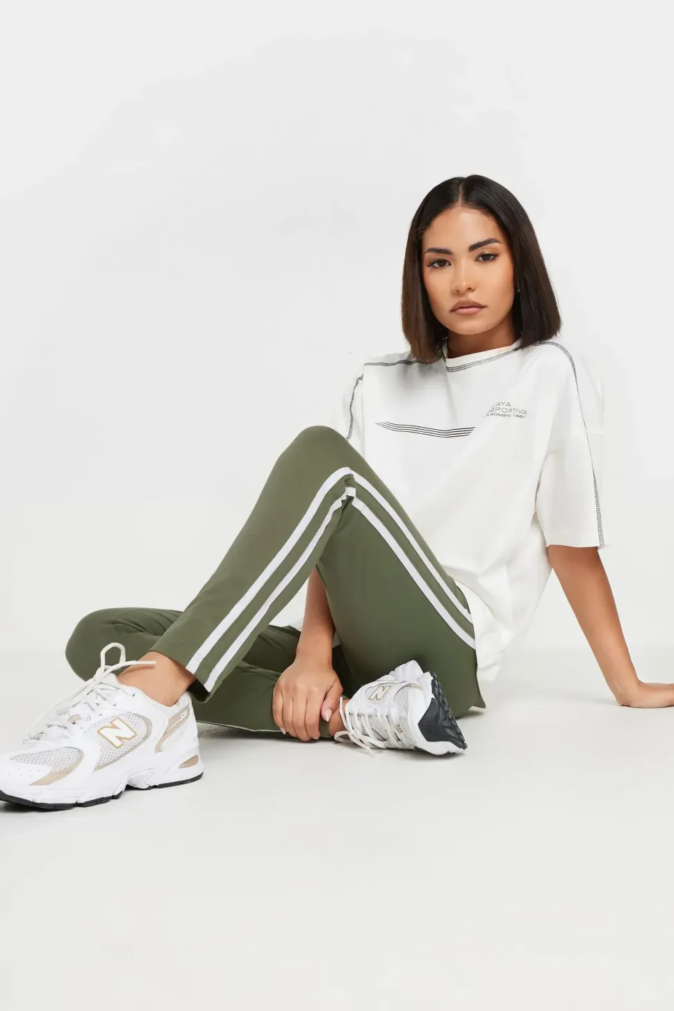 Petite Side Stripe Leggings