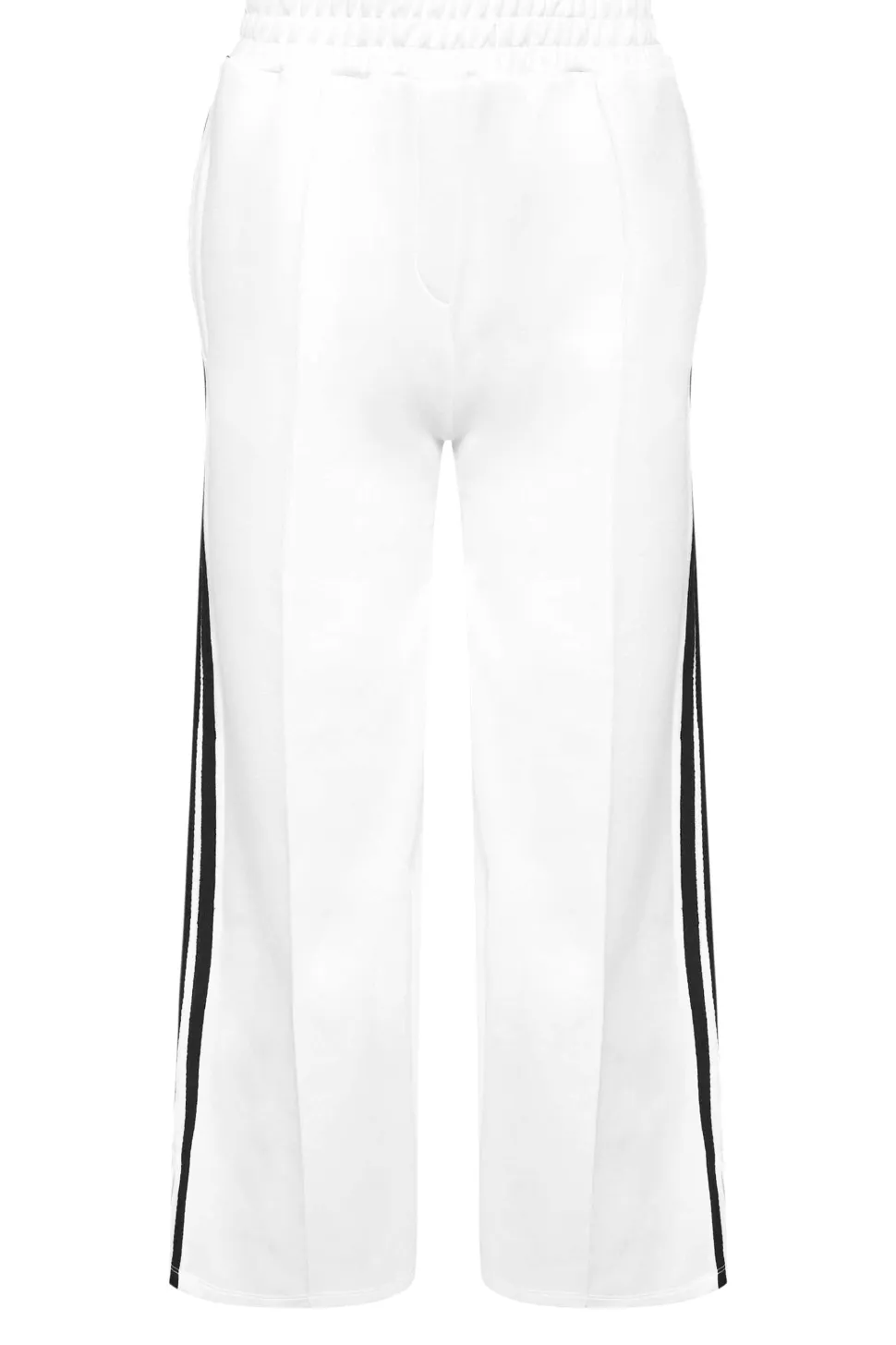 Petite Side Stripe Wide Leg Trousers