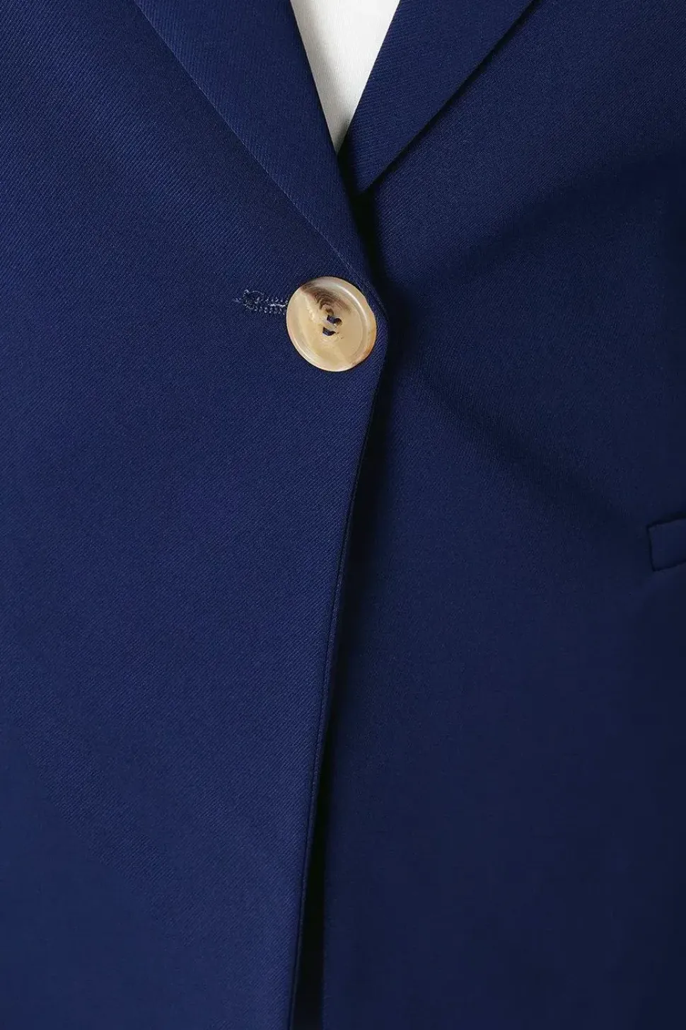 Petite Single Breasted Military Detail Blazer