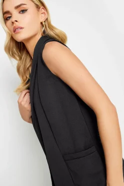 Petite Sleeveless Blazer