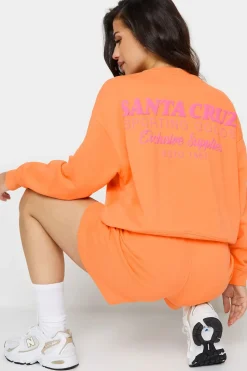 Petite Slogan Sweatshirt