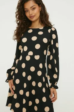 Petite Spot Mini Dress