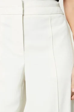 Petite Stitch Detail Wide Leg