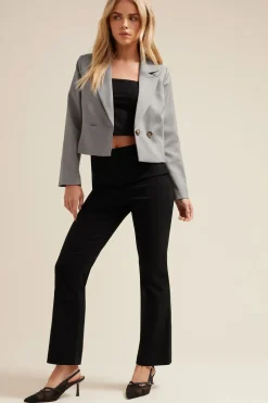 Petite Stretch Bootcut Trousers