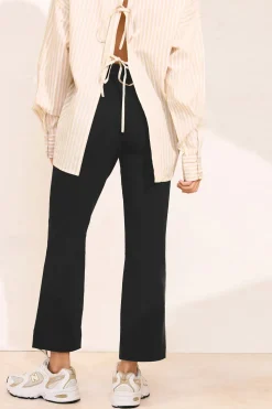 Petite Stretch Straight Leg Trousers