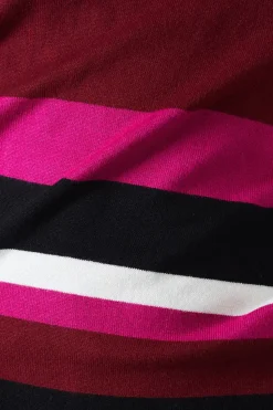 Petite Striped Round Neck Jumper