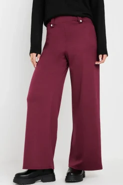 Petite Tailored Wide Leg Trousers