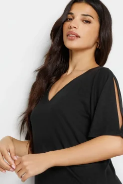 Petite Tie Back T-Shirt Dress