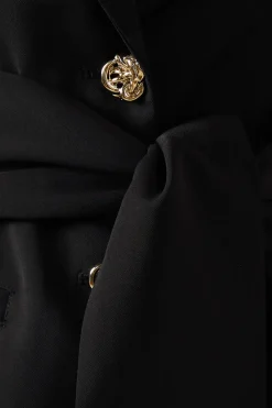 Petite Tie Front Blazer