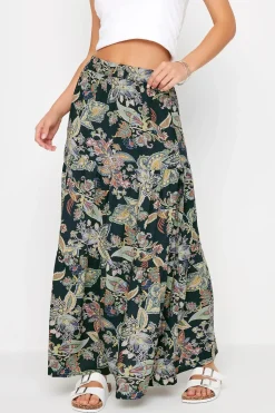 Petite Tiered Maxi Skirt