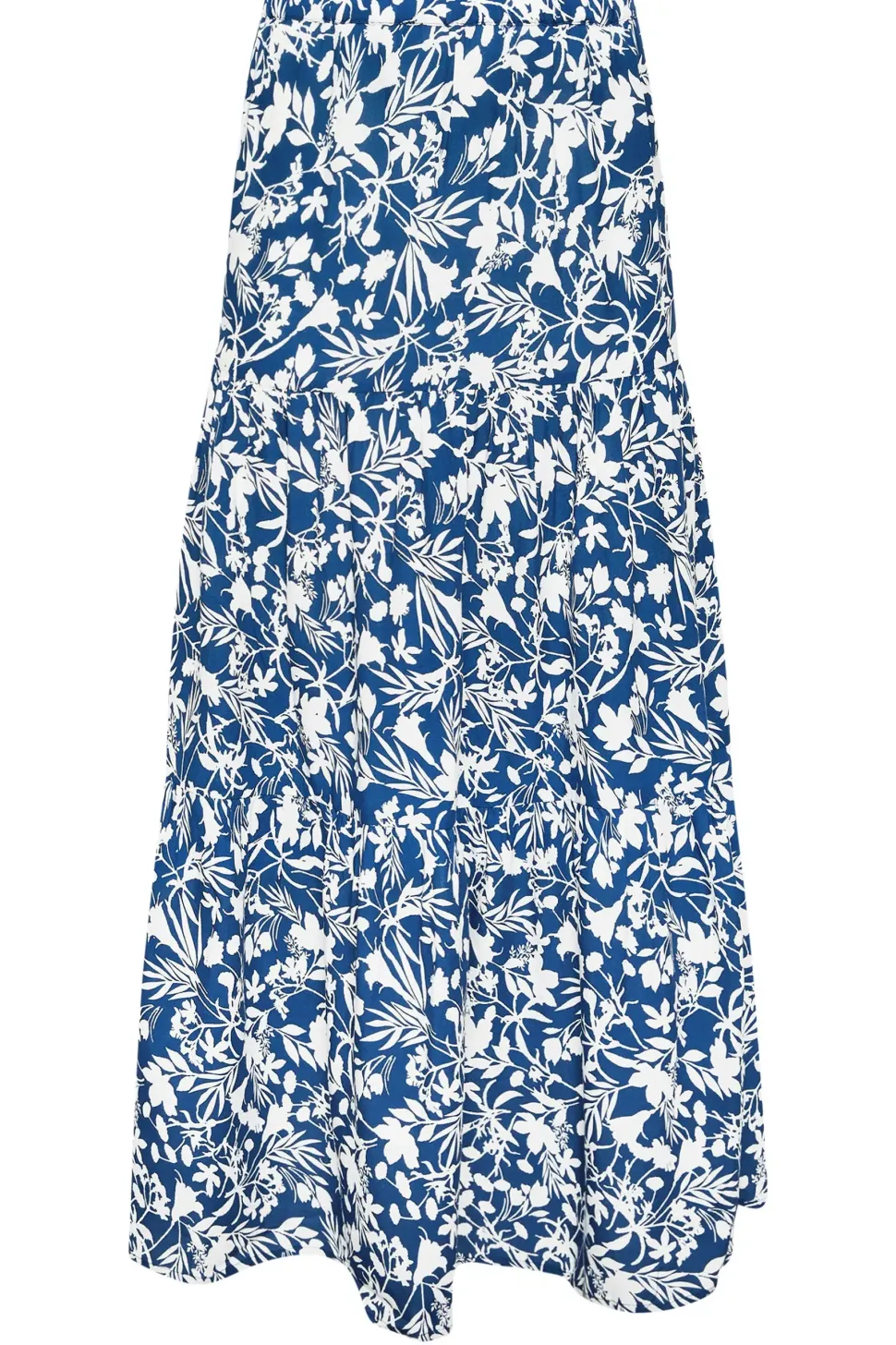 Petite Tiered Maxi Skirt