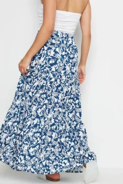 Petite Tiered Maxi Skirt