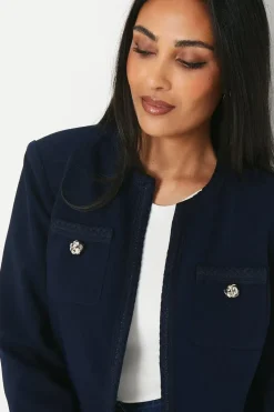 Petite Trim Detail Jacket