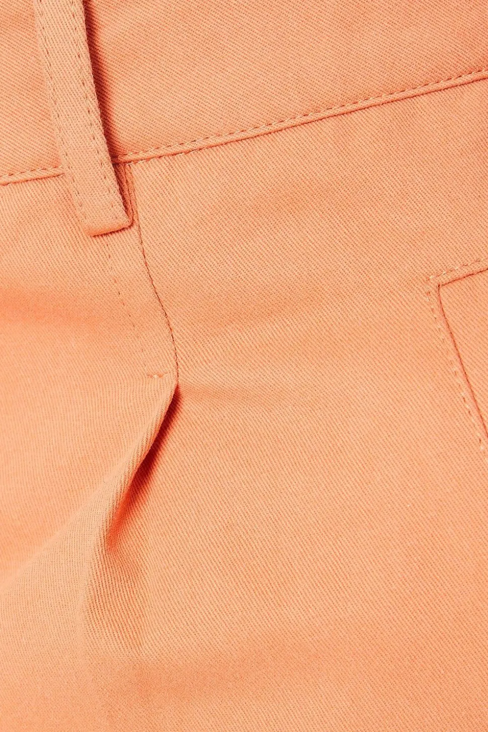 Petite Twill Cargo Pocket Detail Trouser