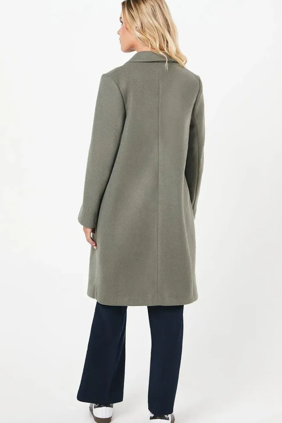Petite Unlined Midi Coat