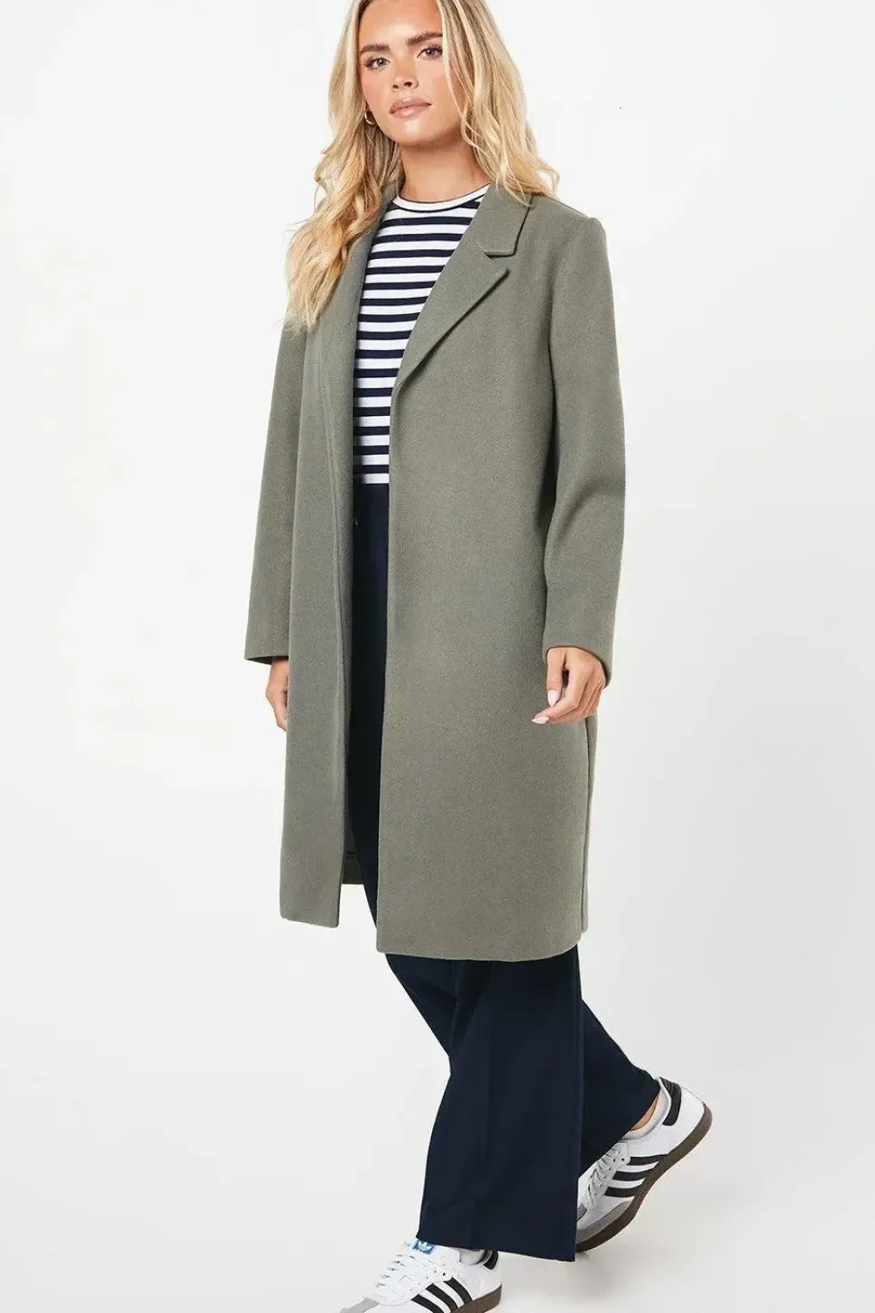 Petite Unlined Midi Coat