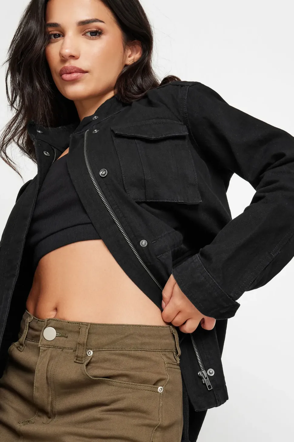 Petite Utility Jacket