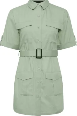 Petite Utility Mini Dress