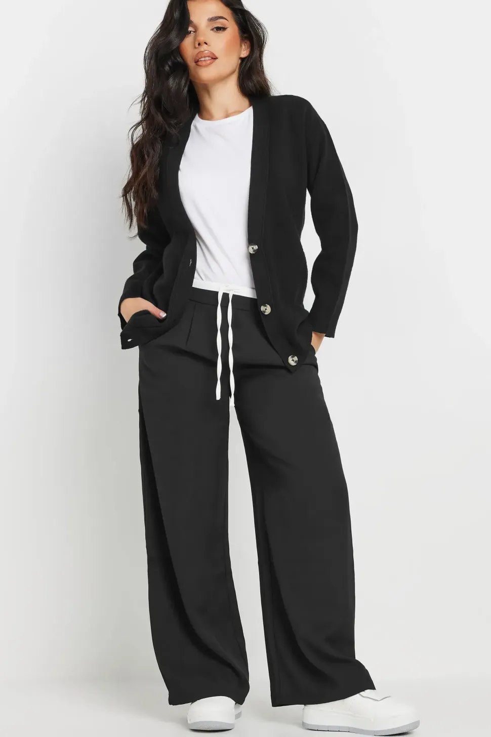 Petite V-Neck Cardigan