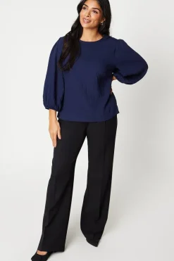 Petite Volume Sleeve Top